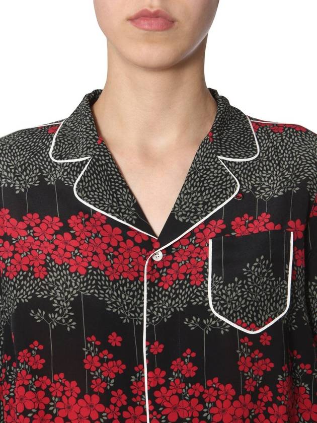 Shirt WITH Dreaming Peony Print SR3AB1754A10NO B0040168070 - RED VALENTINO - BALAAN 5