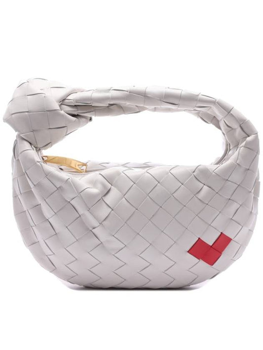 Intrecciato Heart Detail Leather Tote Bag White - BOTTEGA VENETA - BALAAN 2