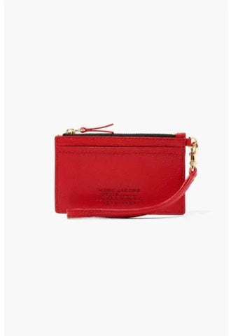 The Top Zip Wristlet Wallet True Red MBACS23006REX - MARC JACOBS - BALAAN 1