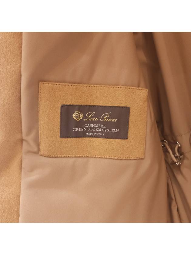 Women's Cashmere Hooded Safari Padding Camel FAM937 E01M - LORO PIANA - BALAAN 6