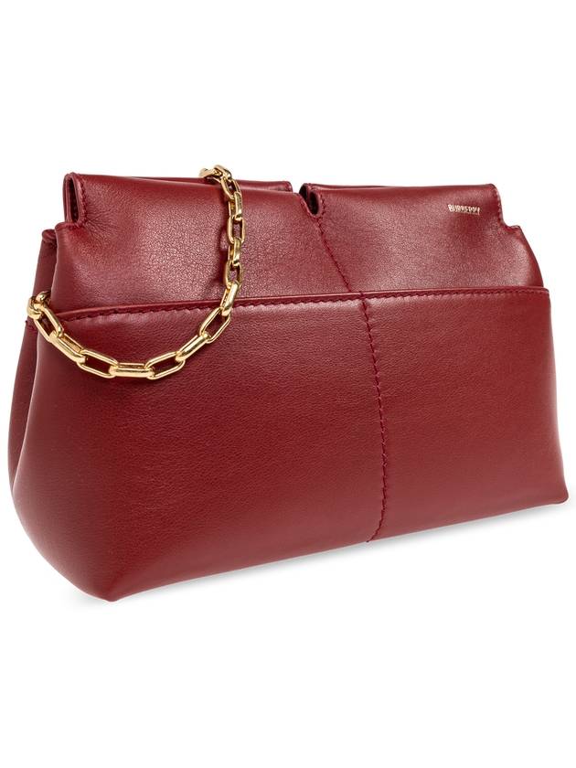 Snip Chain Strap Clutch Bag Ruby - BURBERRY - BALAAN 5