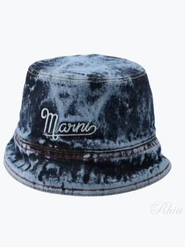 Denim Bucket Hat CLMC0055S1 USCV35 - MARNI - BALAAN 1