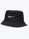 Apex Swoosh Bucket Hat Black - NIKE - BALAAN 2