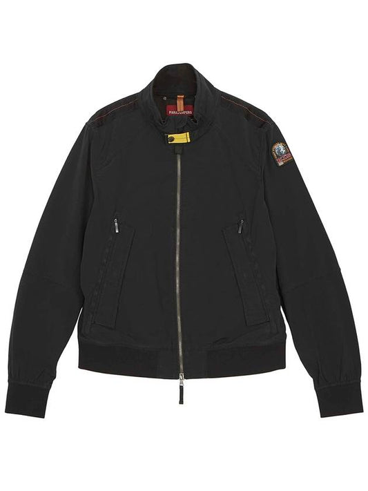 PMJCKWI03 BLACK Men s Bomber Jacket Regular Fit - PARAJUMPERS - BALAAN 1