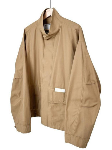 50 Wooyoungmi Men s Cotton Crop Jacket Beige - WOOYOUNGMI - BALAAN 1