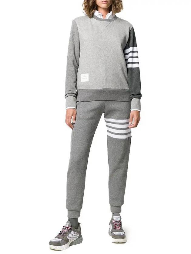 4 Bar Striped Knit Top Grey - THOM BROWNE - BALAAN 3