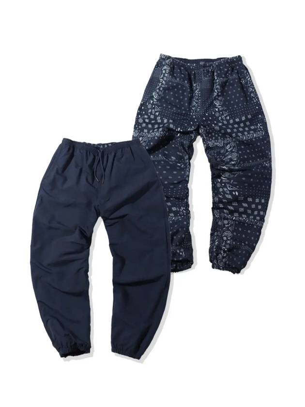 reversible bandana banding track pants navy - OFFGRID - BALAAN 1