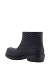 Fireman Intrecciato Leather Ankle Boots Black - BOTTEGA VENETA - BALAAN 4