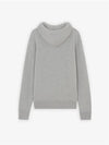 Grey Fox Head Patch Classic Hoodie Grey Melange - MAISON KITSUNE - BALAAN 3