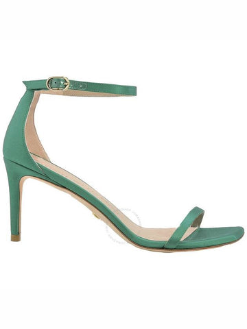 Stuart Weitzman Ladies Kelly Green Nudistcurve 75 Sandals, Brand Size 35 ( US Size 4.5 ) - STUART WEITZMAN - BALAAN 1