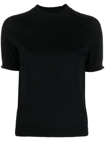 Calypso Crew Neck Knit Top Black - A.P.C. - BALAAN 1