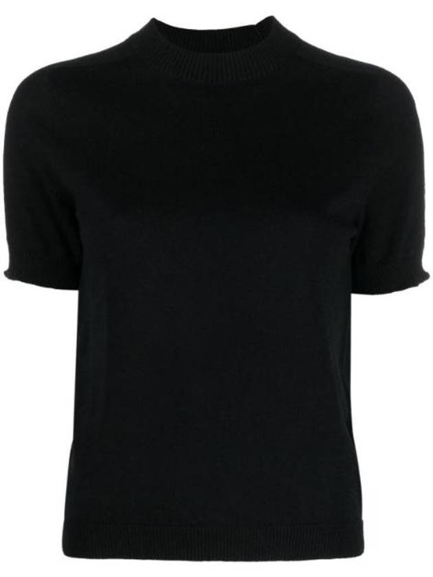 Calypso Crew Neck Knit Top Black - A.P.C. - BALAAN 1