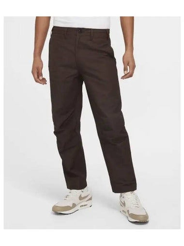 Tech Woven Track Pants Brown - NIKE - BALAAN 1