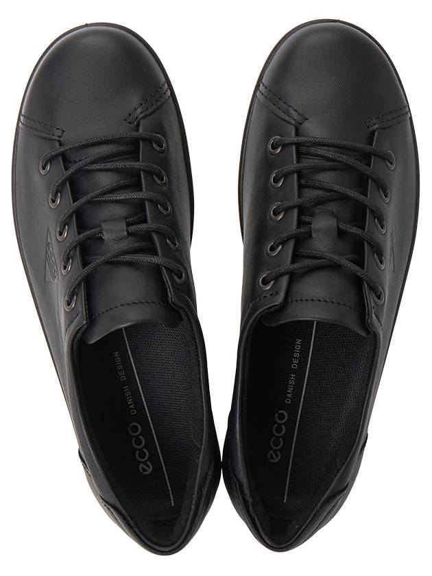 Soft 2.0 Low Top Sneakers Black - ECCO - BALAAN 3