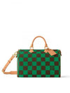 Speedy Bandouliere 40 Damier Pop Duffel Bag Green - LOUIS VUITTON - BALAAN 2