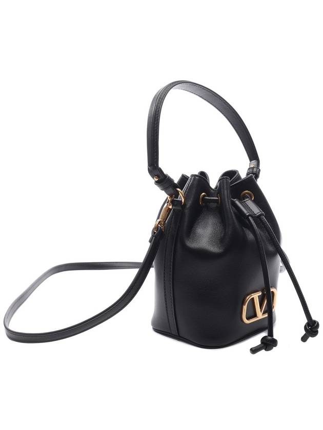 Women s V Logo Bucket Shoulder Bag 5W0P0Z44 VNL 0NO 24F - VALENTINO - BALAAN 3