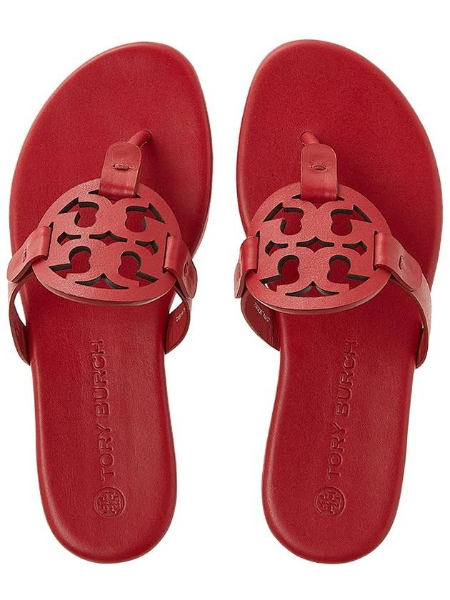 Leather Miller Sandals 90582 631 - TORY BURCH - BALAAN.