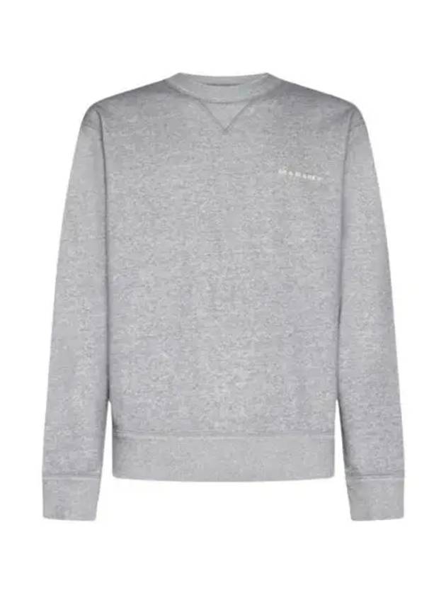 Mikis Embroidery Logo Sweatshirt Grey - ISABEL MARANT - BALAAN 2