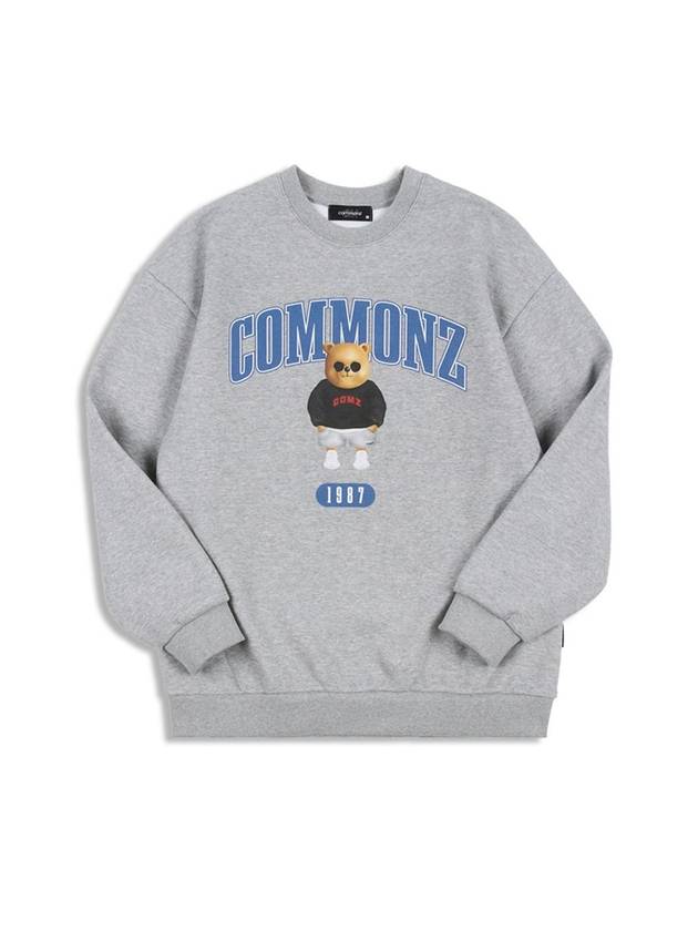 1987 Bear Sweatshirt Grey - COMMONZ - BALAAN 2