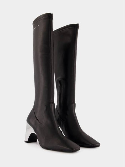 Bridge Stretch Boots - Coperni - Leather - Black - COPERNI - BALAAN 2