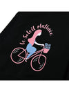 Brushed Options Bicycle Trip Sweat Shirts BLACK - LE SOLEIL MATINEE - BALAAN 3