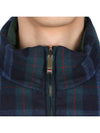 Check Reversible 4 Bar Zip-up Padding - THOM BROWNE - BALAAN 7