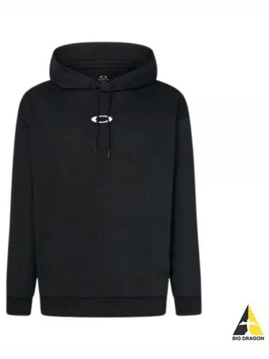 EN FOUNDATIONAL FLEECE HOODY 2 7 FOA406930 BLACKOUT - OAKLEY - BALAAN 1