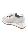 Women's Monilli Knit Low Top Sneakers Grey - BRUNELLO CUCINELLI - BALAAN 6