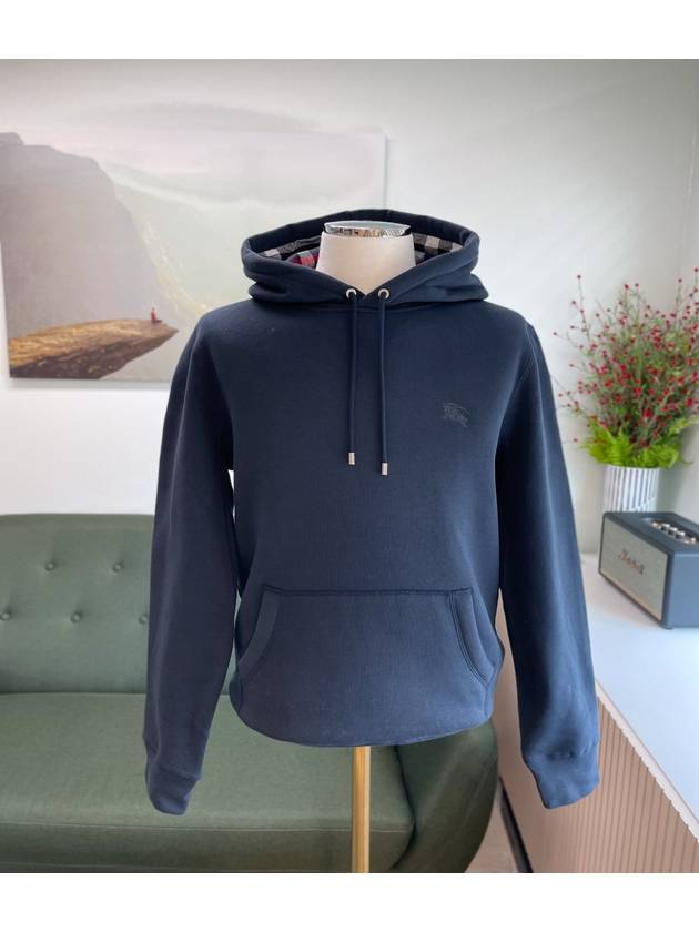 Clarence Pullover Hood Navy - BURBERRY - BALAAN 2