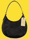 25 Season Dragon Bag Luna Mezza Black Hobo 8021 - DRAGON DIFFUSION - BALAAN 8