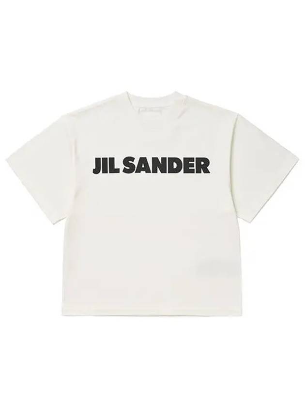 Logo T-Shirt Porcelain - JIL SANDER - BALAAN 5