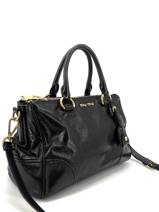 Vitello Shine Tote Bag Shoulder RN1172 - MIU MIU - BALAAN 4