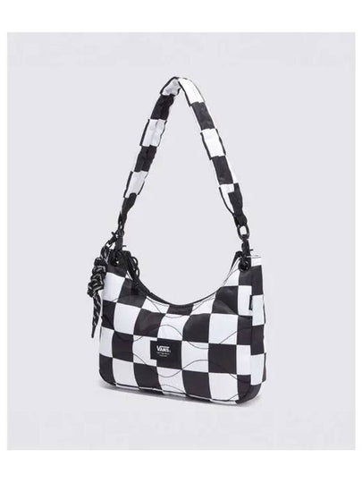 Quilted Checkerboard Shoulder Bag Black White - VANS - BALAAN 2