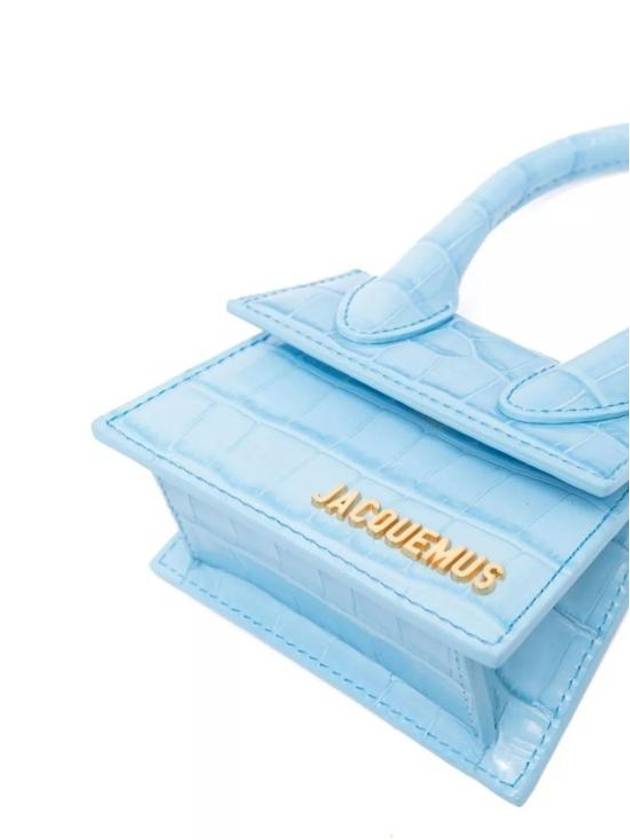 Le Chiquito Signature Mini Bag Blue - JACQUEMUS - BALAAN 4