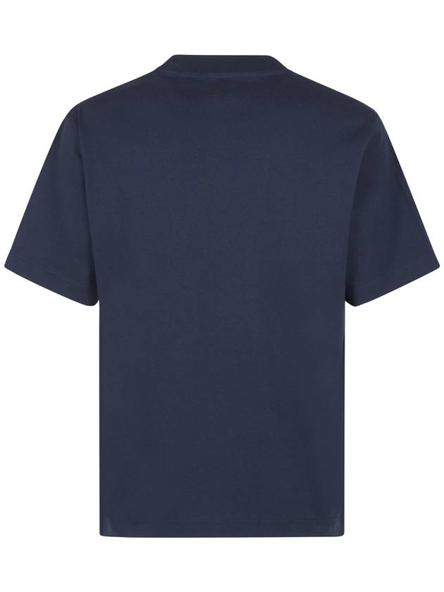 EKD Print Cotton Short Sleeve T-Shirt Navy - BURBERRY - BALAAN 3