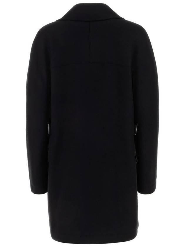 Trench Coat RWCO00315758A2310 Black - LANVIN - BALAAN 3