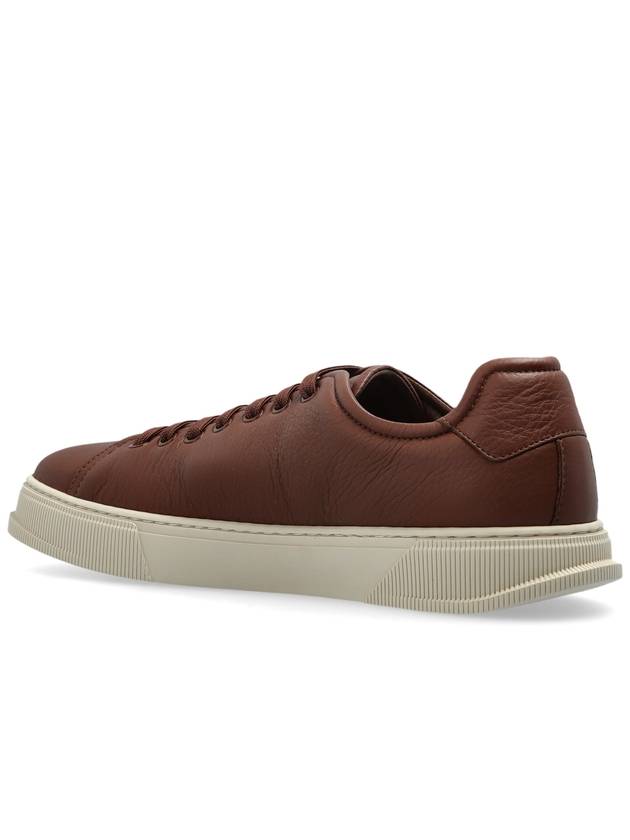 FERRAGAMO Sneakers Bruce, Men's, Brown - SALVATORE FERRAGAMO - BALAAN 5