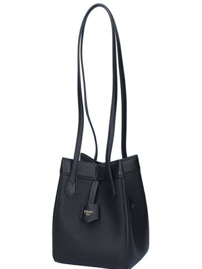 Origami Small Shoulder Bag Black - FENDI - BALAAN 2