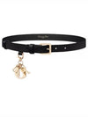 20MM Smooth Calfskin Belt Black - DIOR - BALAAN 2