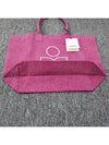 Yenky Embroidered Logo Large Shopper Tote Bag Pink - ISABEL MARANT - BALAAN 5