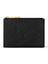 Lisa Monogram Zipper Leather Card Wallet Black - LOUIS VUITTON - BALAAN 2