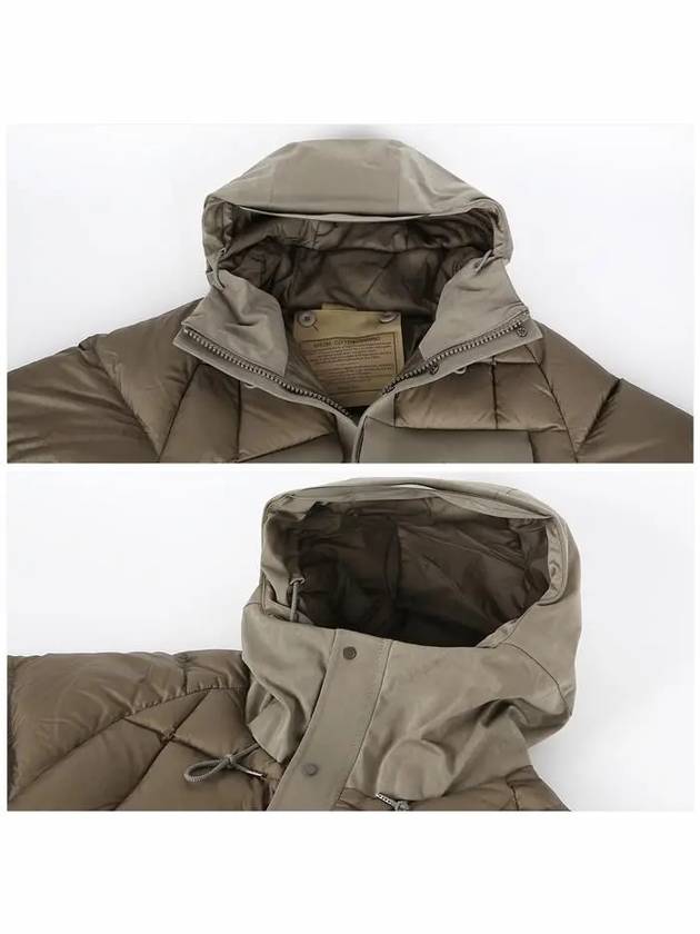 Tanker Combo Down Jacket Padding Khaki - TEN C - BALAAN 6