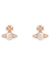 Balvina Pearl Earrings Pink Gold - VIVIENNE WESTWOOD - BALAAN 2