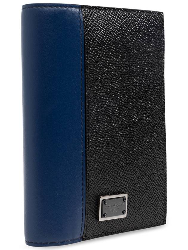 Dolce & Gabbana Passport Holder, Men's, Black - DOLCE&GABBANA - BALAAN 4