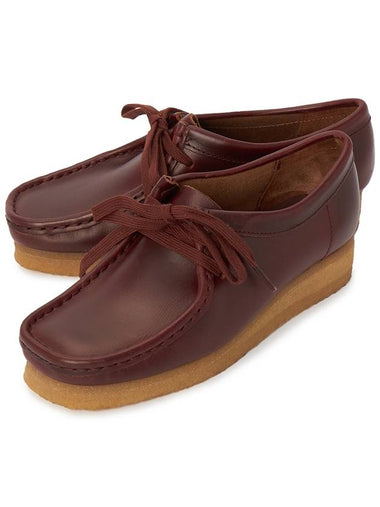 Wallabee Leather Loafer Damson - CLARKS - BALAAN 1