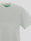 Double Layer Cotton Short Sleeve T-Shirt Light Blue - BOTTEGA VENETA - BALAAN 4