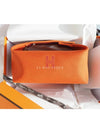 Bride A Brac Small Pouch Bag Orange Feu - HERMES - BALAAN 3