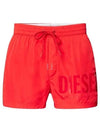 Mario 34 Swim Shorts Red - DIESEL - BALAAN 2