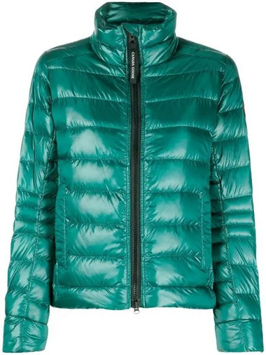 Cypress Short Padding Jacket Jasper Green - CANADA GOOSE - BALAAN 1