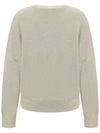 Marisans Logo Knit Top Light Grey - ISABEL MARANT - BALAAN 3